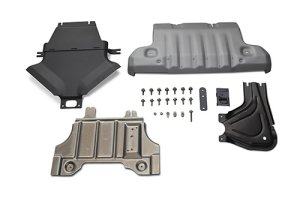 Ford Bronco Skid Plate Kit - Front + Under Engine + Transmission + Transfer Case - Ford Racing - Raptor - `21-`26